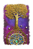 Cumpara ieftin Sticker decorativ Copacul Vietii, Multicolor, 85 cm, 11789ST, Oem