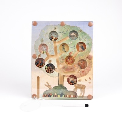 Joc magnetic tip labirint Arborele, Egmont Toys foto