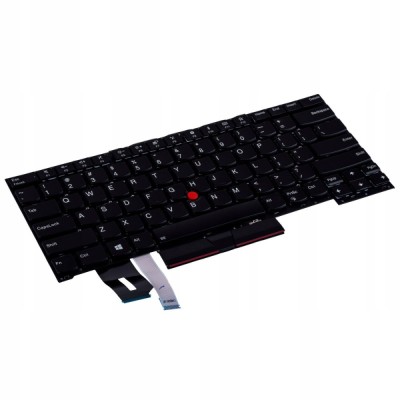 Tastatura laptop pentru Lenovo Thinkpad T490s T495s E490s X1 Extrem iluminata foto