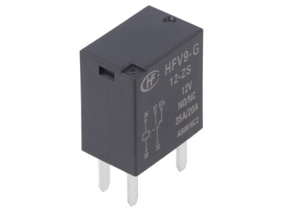 Releu Electromagnetic SPDT 12V 35A Autovehicule foto