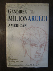 Thomas J. Stanley - Gandirea milionarului american foto