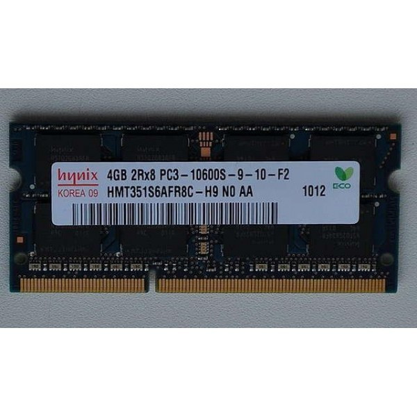 Memorie laptop Hynix 4 GB DDR3 PC3-10600S-9-10-F2 1333 Mhz