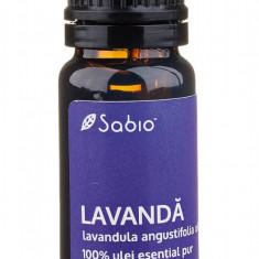 Ulei esential pur de lavanda (lavandula angustifolia), 10ml, Sabio