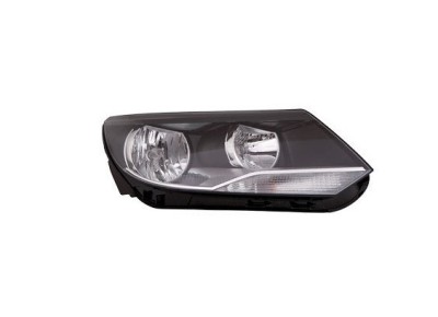 Far Volkswagen Tiguan (5n2), 04.2011-05.2016, fata, Dreapta, cu daytime running light; H15+H7+PY21W+W5W; electric; cu motor, DEPO foto