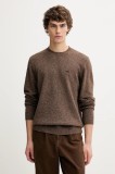 Levi&#039;s pulover din amestec de l&acirc;nă culoarea maro, light, A4320
