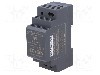 Convertor de tensiune, DC-DC, intrare 9...36V DC, iesire 15V DC, putere 30W, MEAN WELL - DDR-30G-15