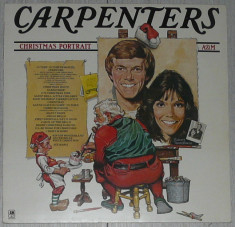 vinil Carpenters?Christmas Portrait,Holland 1978,vinyl LP impecabil +40 colinde foto