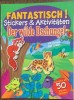 Der wilde Dschungel (Jungla salbatica - carte cu stickere in limba gemana)
