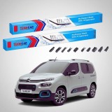 Cumpara ieftin Ștergătoare Citro&euml;n &euml;-Berlingo Gen III (K9) MPV 2021-prezent | Set Față Flat Premium &ndash; TeamCar&reg;