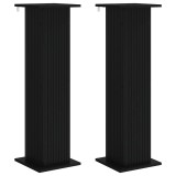vidaXL Suport pentru plante 2 pcs Negru 30,5 x 30 x 100,5 cm 899747