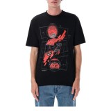 Marc Marquez tricou de bărbați helmet black 2026 - S