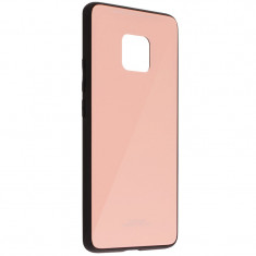 Husa Glass Case, Huawei Mate 20 Pro, Roz foto