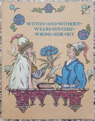 Within-and-Without-Wears-His-Coat-Wrong-Side-Out// ilustratii V. Milashevsky foto