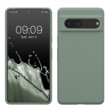 Husa Kwmobile pentru Google Pixel 7, Verde, Silicon, KWM0000171I043C, Carcasa