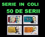 RO 1999 / LP 1491 ,&quot;Secolul XX - II Millenium &quot;,serie in COLI de 50 de marci,MNH, Istorie, Nestampilat