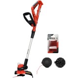 Yato YT-85015 - Trimmer gazon fara acumulatori si incarcator Li-Ion 18 V - Ah 250 mm cutite de plastic