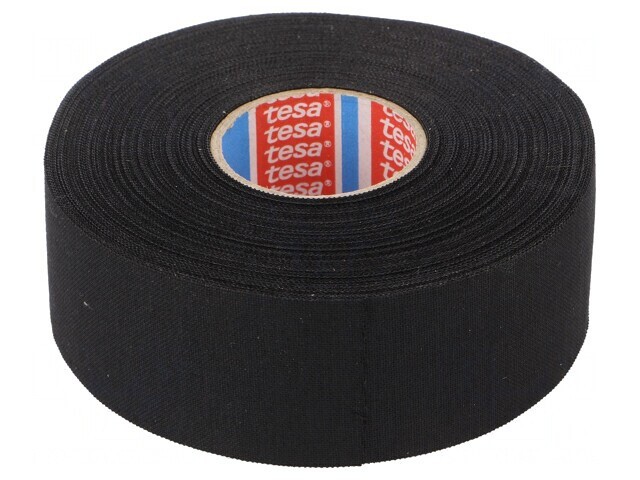 Bandă Textilă Auto Neagră 38mm x 25m