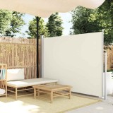 VidaXL Copertină laterală retractabilă de terasă, crem, 170 x 300 cm