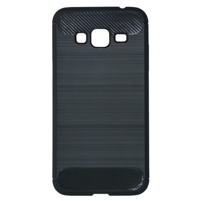 Husa SAMSUNG Galaxy J3 2016 - Carbon (Bleumarin) Forcell foto