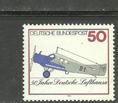 GERMANIA 1962/1976 - AVIATIE, 2 SERII MNH, R24 foto