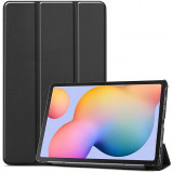 Husa Tableta TPU Tech-Protect SmartCase pentru Samsung Galaxy Tab S6 Lite, Neagra