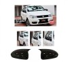 Capace Oglinzi Batman Negru Lucios Fiat Albea Facelift 2010-2013 ALM, Set 2 Buc ABS