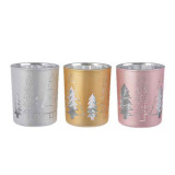 Cumpara ieftin Suport pentru lumanare - Tlighth Laser Tree - Light Gold, Blush Pink, Winter White - mai multe culori | Kaemingk