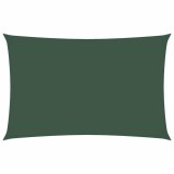 Cumpara ieftin Parasolar verde inchis 2,5x5 m tesatura oxford dreptunghiular