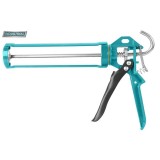 Pistol pentru silicon 235mm maner aluminiu ranforsat Total uz Industrial THT21509