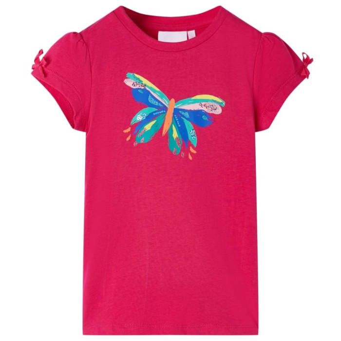 Tricou pentru copii, roz aprins, 104 10995