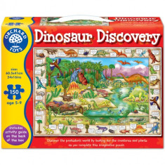 Puzzle Orchard Toys Lumea Dinozaurilor 150 Piese foto