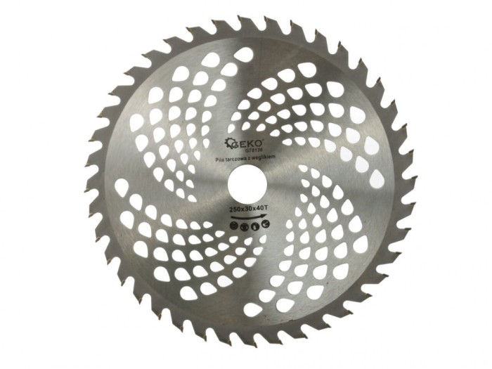 Disc circular pentru lemn 250x30x40T, Geko G78136