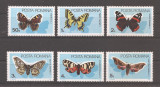 ROMANIA 1985, LP 1130 - Fluturi, MNH, Nestampilat