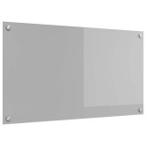 vidaXL Spate de bucătărie Gri deschis 90 x 50 cm sticlă securizată 42001233