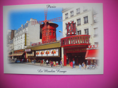 HOPCT 78490 MOULIN ROUGE PARIS FRANTA -NECIRCULATA foto