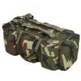 Geantă 3-&icirc;n-1 &icirc;n stil army, 120 L, Camuflaj, vidaXL