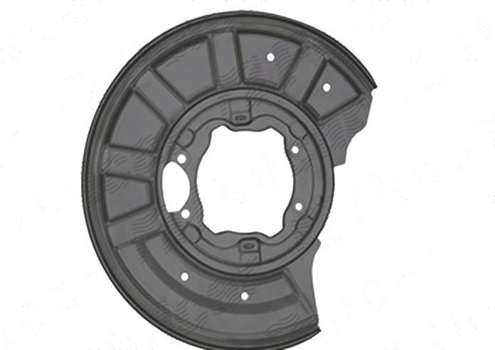 Protectie stropire disc frana Mercedes Clasa E (W212) Sedan/Combi, 09.2009-02.2013, Spate, Stanga, metal