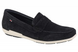 Pantofi Rieker Moccasins 09050-14 albastru marin, 41 - 46