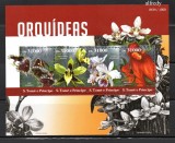 SAO TOME PRINCIPE 2015, Flora, Orhidee, serie neuzata, MNH