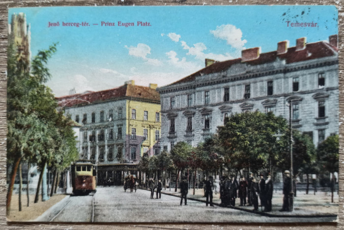 Timisoara, Temesvar, Prinz Eugen Platz, Piata Libertatii// CP