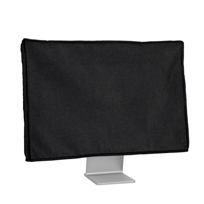 Husa pentru monitor de 31-32&quot; Kwmobile, Negru, Textil, 60252.01
