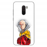 Husa compatibila cu Xiaomi Pocophone F1 Silicon Gel Tpu Model One Punch Man Saitama