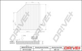 Dr!ve+ DP1110.12.0220 Filtru, aer habitaclu