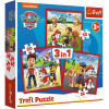 Puzzle Trefl 3 in 1, Patrula Catelusilor 20, 36, 50 piese