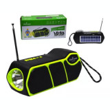 Radio cu incarcare solara si lanterna Cclamp CL-823, Radio, Bluetooth