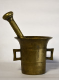 Mojar cu pistil / Piua veche din bronz - cca. 3,5 kg