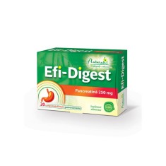 Naturalis Efi-Digest, 20 comprimate filmate, tulburari digestive foto