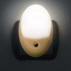 Lampa de veghe cu senzor de lumina, 240 V, Galben