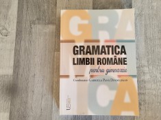 Gramatica limbii romane pentru gimnaziu de Gabriela Pana Dindelegan foto