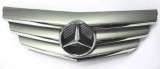 Grila radiator Mercedes Clasa A (W169), 05.2008-06.2012, crom/gri, 1698802083, 502105-1
